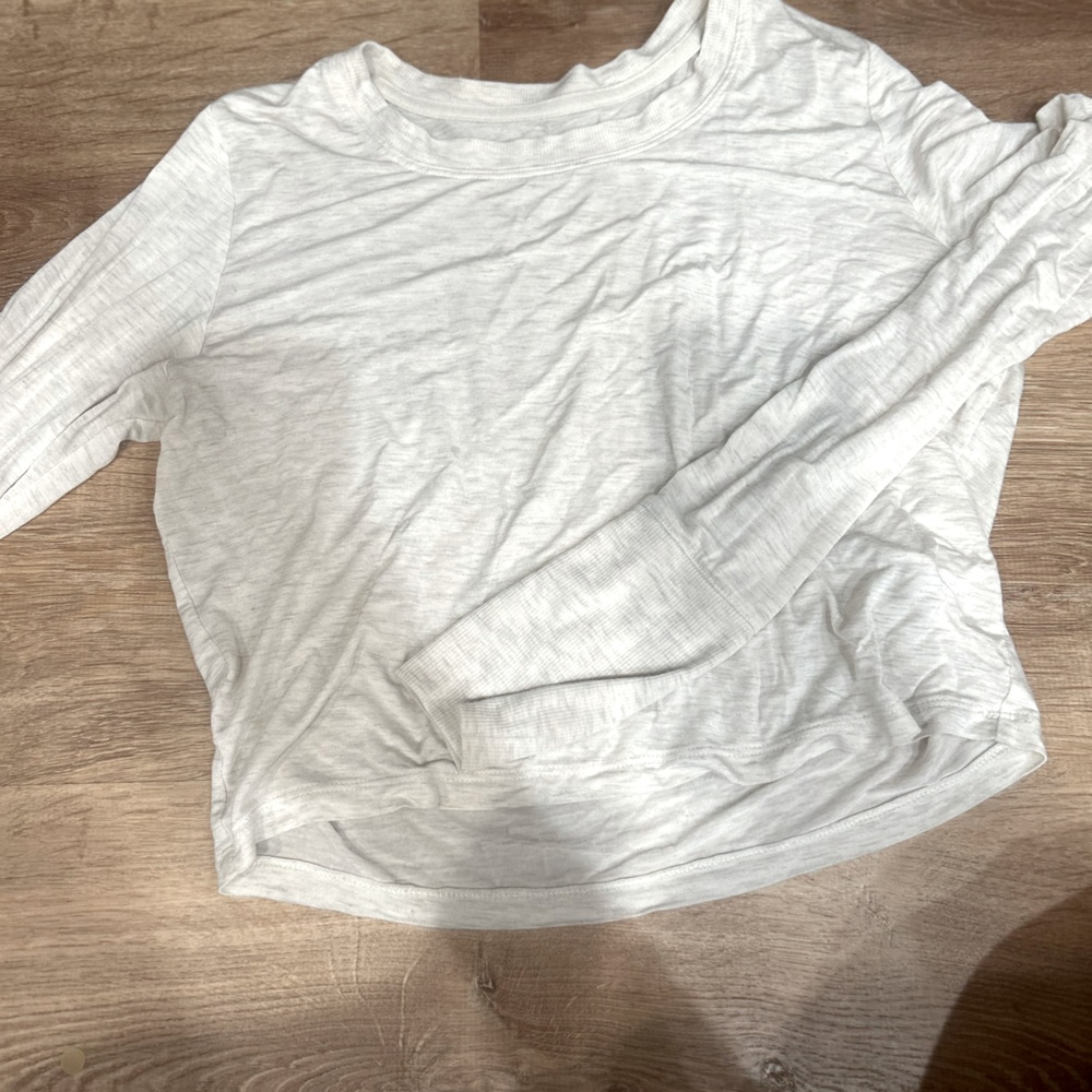 Offline long sleeve workout crop